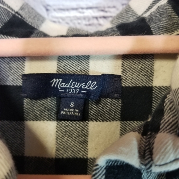 Madewell buffalo check boyshirt flannel - Picture 6 of 8